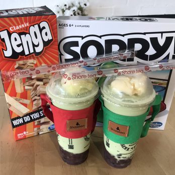 Sharetea - Fun games to play with friends while enjoying your refreshing, delicious tea! - Bubble Tea Near Me - Santa Ana, California