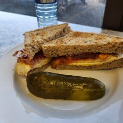 Big Daddy's Sandwich - Fried Egg Sandwich in 2024.  Ordered with multi grain bread.