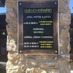 El Camping - Winter hours