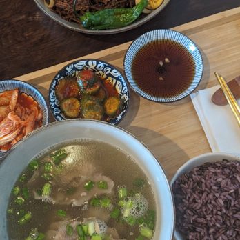 Namu Kitchen - jangjorim(braised beef)/dweji gomtang (pork soup) - Breakfast & Brunch Near Me - West Covina, California Namu Kitchen - jangjorim(braised beef)/dweji gomtang (pork soup) - Breakfast & Brunch Near Me - West Covina, California