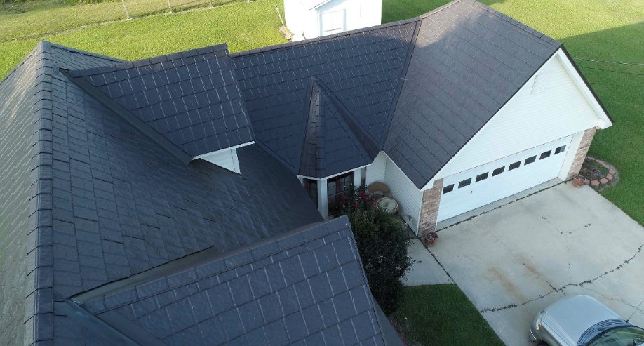 Slide of Blue Monkey Roofing