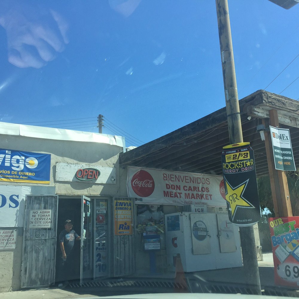 Don Carlos Market - Entrance - Grocery Near Me - Mecca, California
