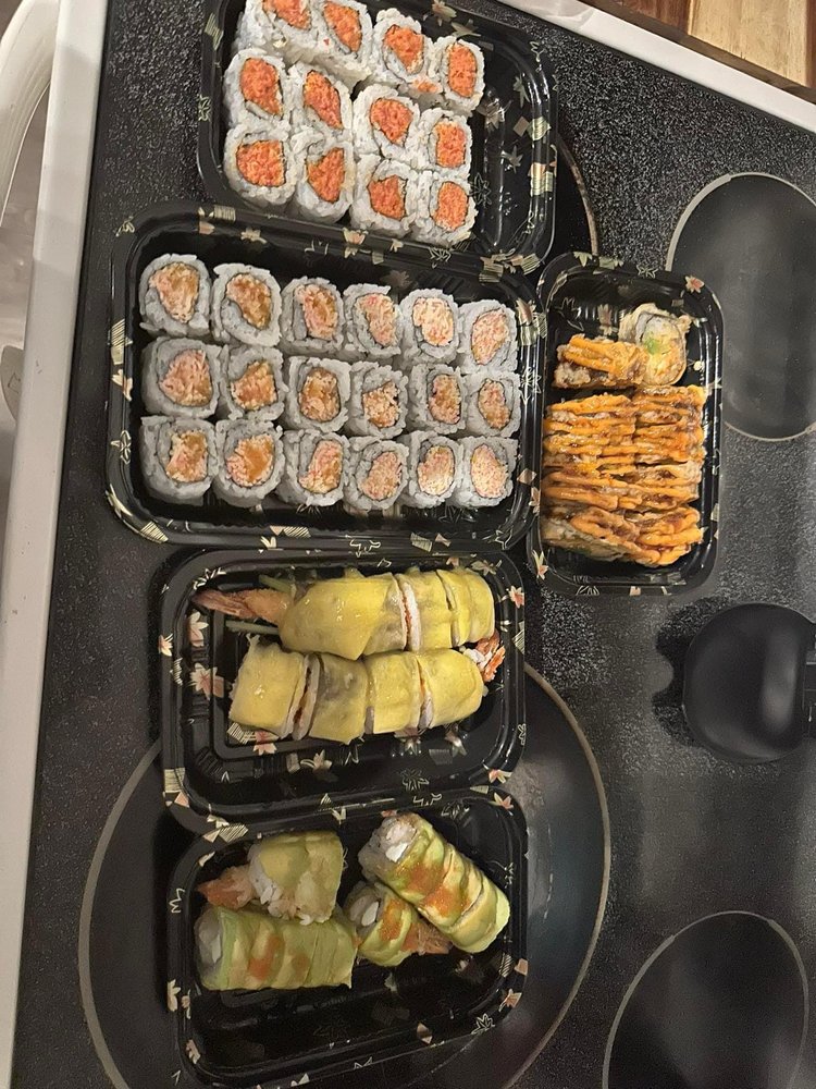 Food from Yamato Japanese Steak House