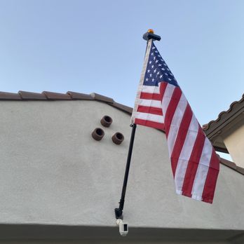 Russ Handyman And Construction - Hard mounted my flag - Handyman Near Me - Cave Creek, Arizona