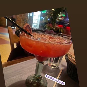 Pappasito's Cantina - Blood orange mezcalita - Tex-Mex Near Me - Austin, Texas
