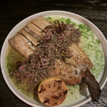 Scholar - Butterflied Rainbow trout - Wine Bars Near Me - Grand Rapids, Michigan