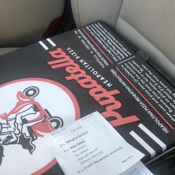 Pupatella - Love the box that has reheating instructions... hmmm should get more to take home?? - Pizza Near Me - Arlington, Virginia