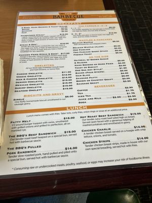 Menu photo 1 The Barbecue The Dalles, OR