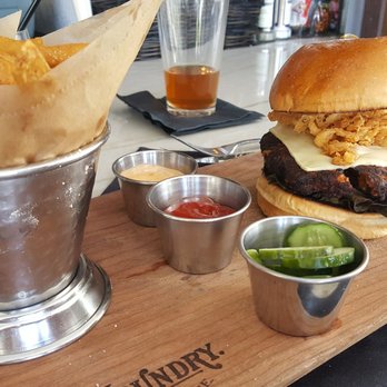 The Foundry - Black bean burger. Bring your vegetarian friends. - Lounges Near Me - Pompano Beach, Florida The Foundry - Black bean burger. Bring your vegetarian friends. - Lounges Near Me - Pompano Beach, Florida