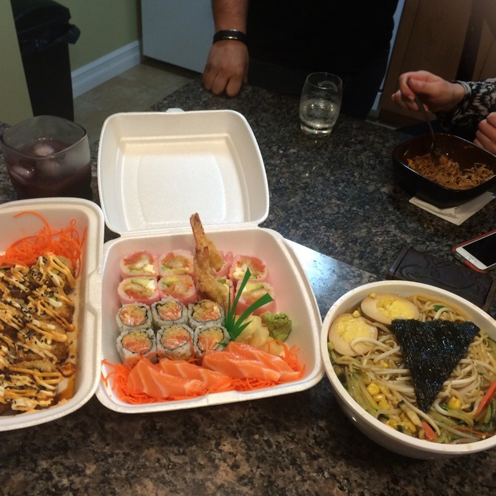 Tako Sushi & Ramen - Take out, various rolls and veggie Tokyo ramen - Sushi Bars Near Me - Halifax, Nova Scotia