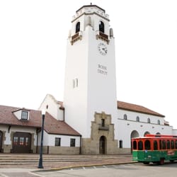 Boise TownshipTours - Boise Township Tours Trolley at Union Pacific Depot in Boise, Idaho