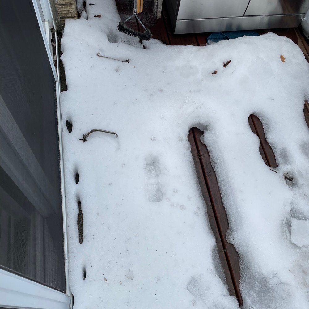 Weather Tight - Mess left on deck. - Roofing Near Me - West Allis, Wisconsin Weather Tight - Mess left on deck. - Roofing Near Me - West Allis, Wisconsin