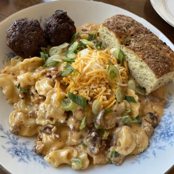 Italianesque - Spicy Mac and Cheese, with added meatballs. - Italian Near Me - Nampa, Idaho Italianesque - Spicy Mac and Cheese, with added meatballs. - Italian Near Me - Nampa, Idaho