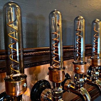 Beard Engine Brewing - a row of beer taps - Breweries Near Me - Alba, Missouri Beard Engine Brewing - a row of beer taps - Breweries Near Me - Alba, Missouri