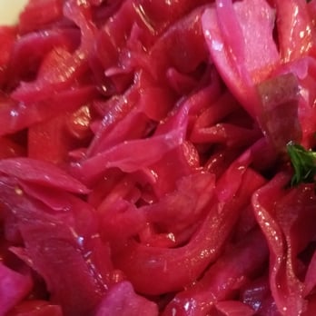 Oren's Hummus - Red Cabbage... - Mediterranean Near Me - Mountain View, California