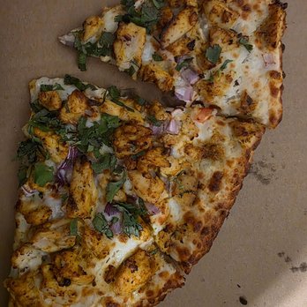 Desi Pizza House - Take home remnants of the achari chicken pizza. - Pizza Near Me - Sunnyvale, California