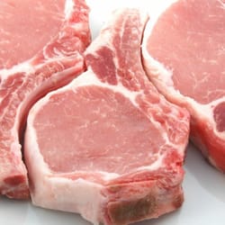 Geiss Meat Service - Fresh cut pork chops.