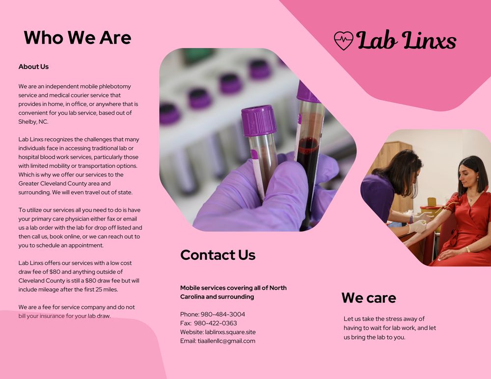 LAB LINXS Updated September 2024 5 N Lafayette St, Shelby, North