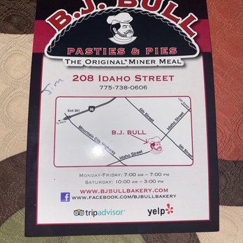 B J Bull Bakery - Directions to B.J. Bull - Bakeries Near Me - Elko, Nevada