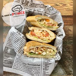 El Sabor de Ponce - Sándwich de Carrucho