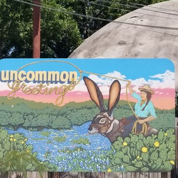 Uncommon Objects - Sign outside - Antiques Near Me - Austin, Texas Uncommon Objects - Sign outside - Antiques Near Me - Austin, Texas