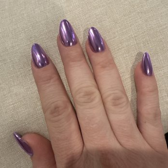 Palace Nails and Spa - Loving my purple chrome! - Nail Salons Near Me - Peoria, Arizona