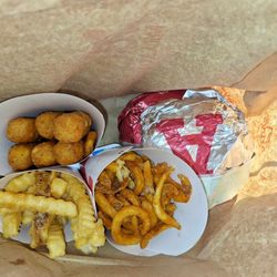 Arby's-Chanute - This is how our order was served to us