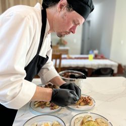 The Starving Chef - Plaiting a classic Bruschetta.