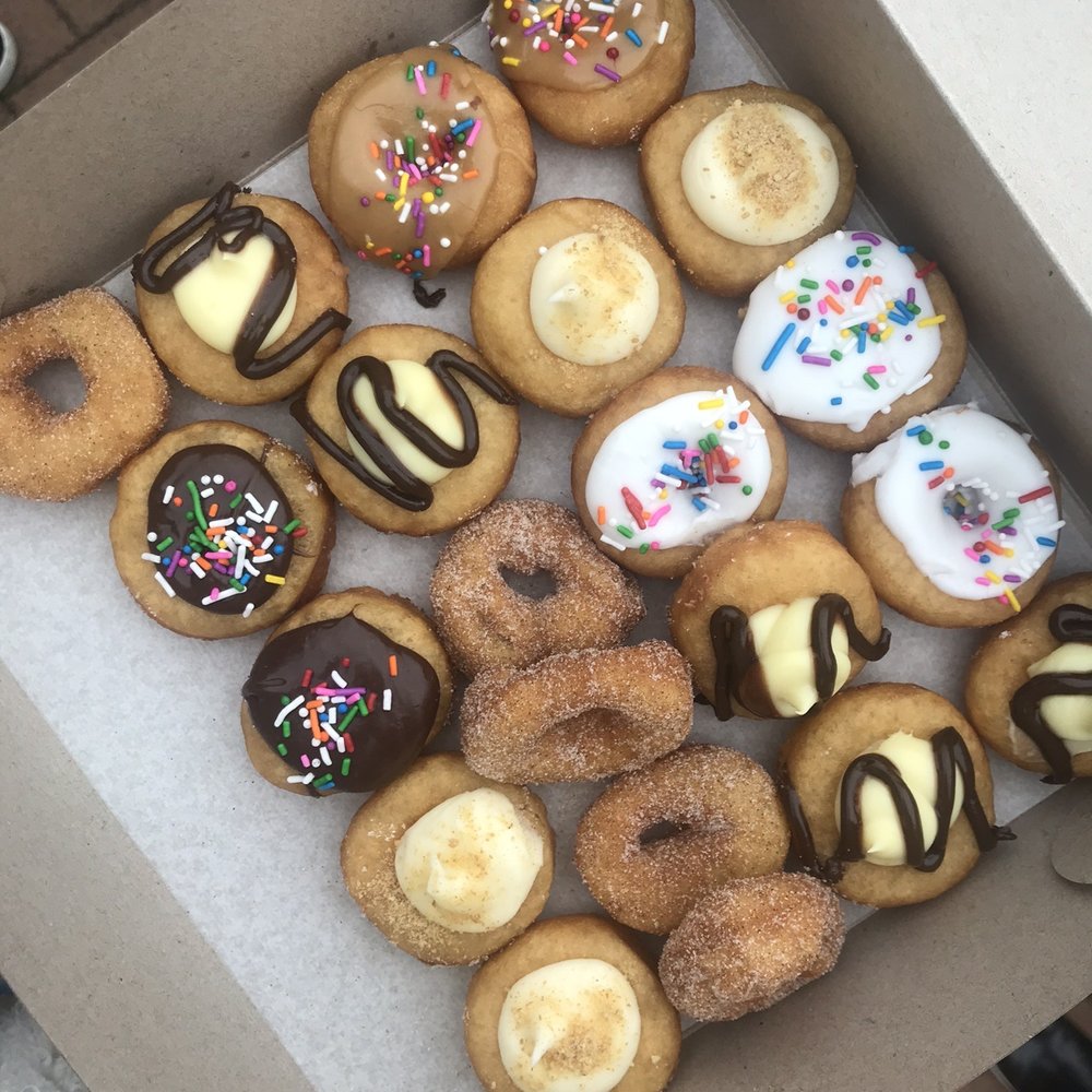 Outpost Mini Donut Company - 20 box assorted - Donuts Near Me - Richmond, British Columbia Outpost Mini Donut Company - 20 box assorted - Donuts Near Me - Richmond, British Columbia
