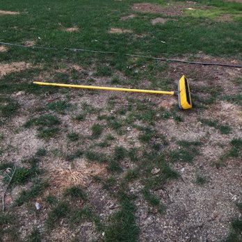 All Outdoors - Our broom left laying in the yard - Landscaping Near Me - Chesterfield, Missouri All Outdoors - Our broom left laying in the yard - Landscaping Near Me - Chesterfield, Missouri