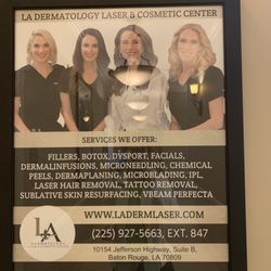 Louisiana Dermatology Associates - Saw Dr. Mary Dickerson today (3rd in this pic), and she was wonderful!