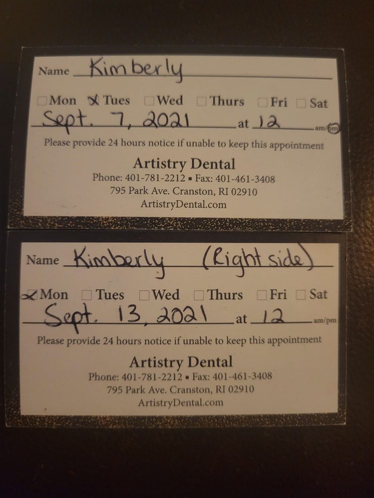 ARTISTRY DENTAL Updated September 2024 795 Park Ave, Cranston
