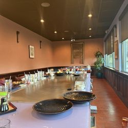 Hinata Hibachi & Sushi - Large hibachi room