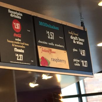 MOD Pizza - Raspberry milkshakes are in special - Fast Food Near Me - Vancouver, Washington MOD Pizza - Raspberry milkshakes are in special - Fast Food Near Me - Vancouver, Washington
