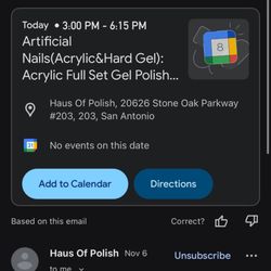 Proof of my appointment
