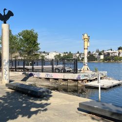 Lake Merritt Boating Center - More graffiti