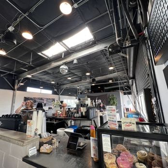Little Bear Coffee - Inside, menu, pastries, register - Coffee & Tea Near Me - Albuquerque, New Mexico