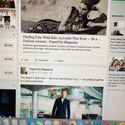 Papercity Magazine - Totally going to call paper city out because every human that headlines their social media is white.