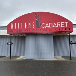 Exterior outside entrance of Kittens Cabaret - Seattle, Washington Exterior outside entrance of Kittens Cabaret - Seattle, Washington