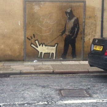 Artouride - banksy as seen on the artouride street art tour - Tours Near Me - London, XGL