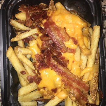 Wendy's - Baconator fries and hairs - Fast Food Near Me - Austin, Texas