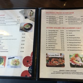 Shiso Sushi - Menu - Sushi Bars Near Me - Orlando, Florida