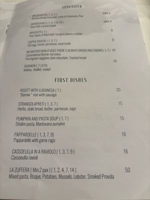 Menu photo 2 Locatelli Milano Milan, MI