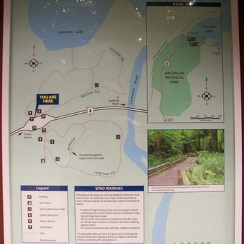 Cathedral Grove - MacMillan Provincial Park Map - Parks Near Me - Nanaimo, British Columbia