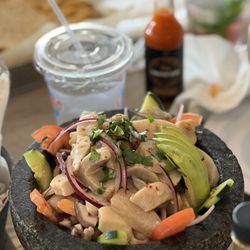 Mariscos El Guero Baja Style Ceviche Bar - Molcajetes Baja