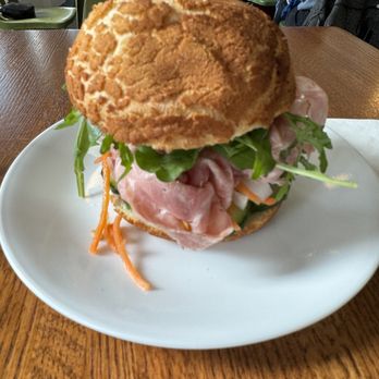 Layers Green Lake - Peace, Love, & Salami sandwich on Dutch Crunch - Beer, Wine & Spirits Near Me - Seattle, Washington Layers Green Lake - Peace, Love, & Salami sandwich on Dutch Crunch - Beer, Wine & Spirits Near Me - Seattle, Washington