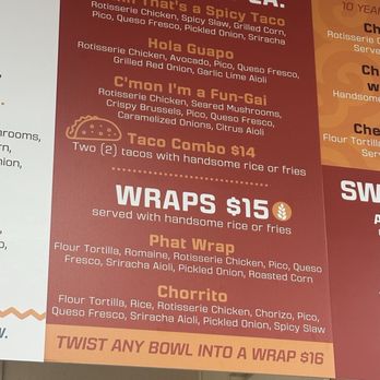 El Pollo Guapo - Menu - Chicken Shop Near Me - Hartford, Connecticut