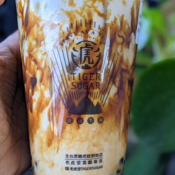 Tiger Sugar - The trademark drink - Bubble Tea Near Me - Carrollton, Texas