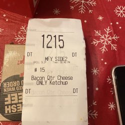 McDonald's - Proof of order.