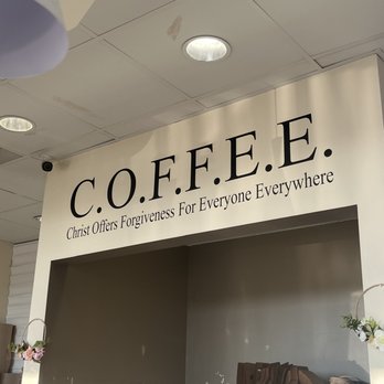 Cuppi Coffee - just one of the religious decorations - Coffee & Tea Near Me - Bristow, Virginia